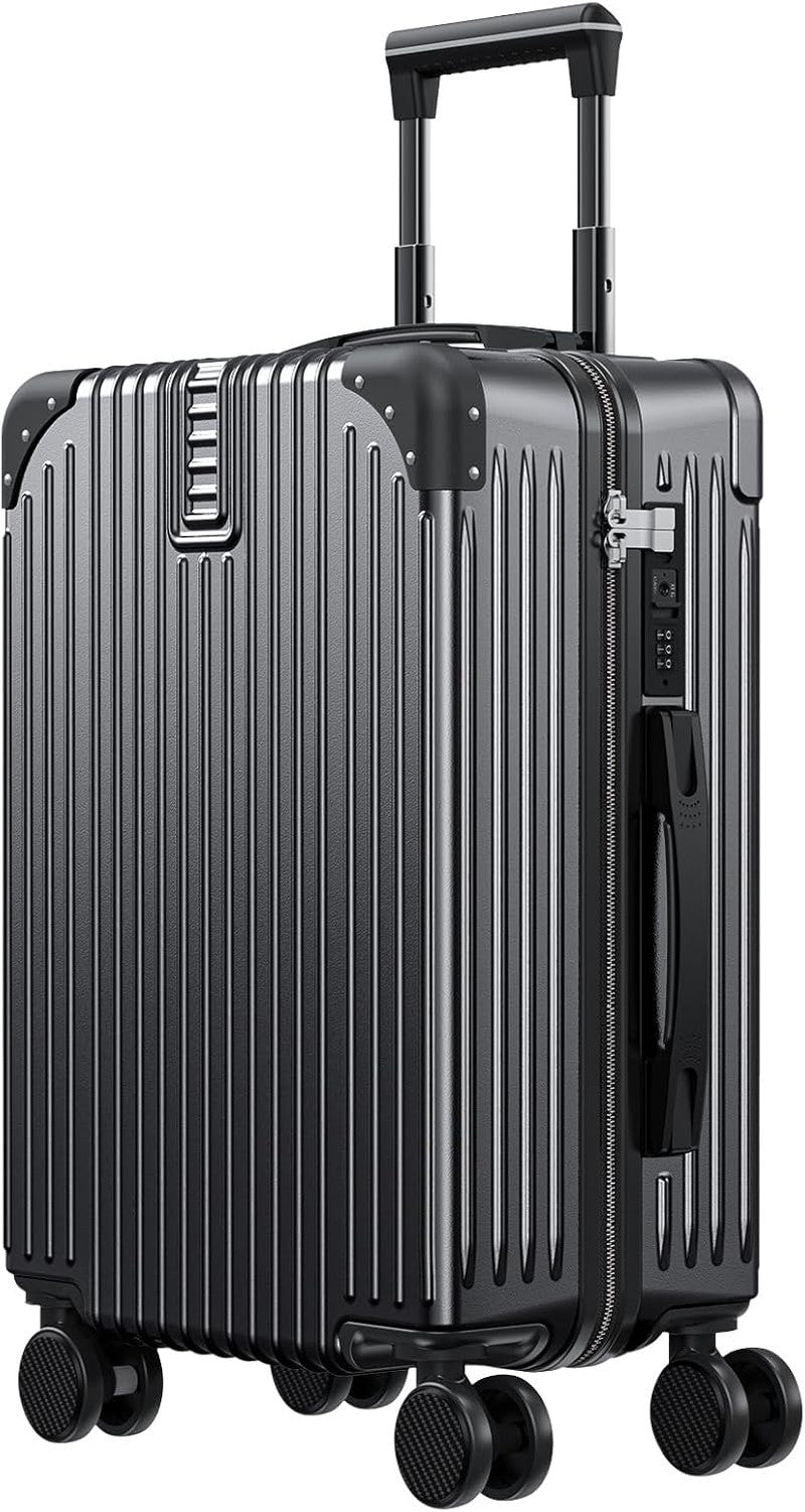 20 Inch Carry-On Luggage – Aluminum Hard Shell Suitcase