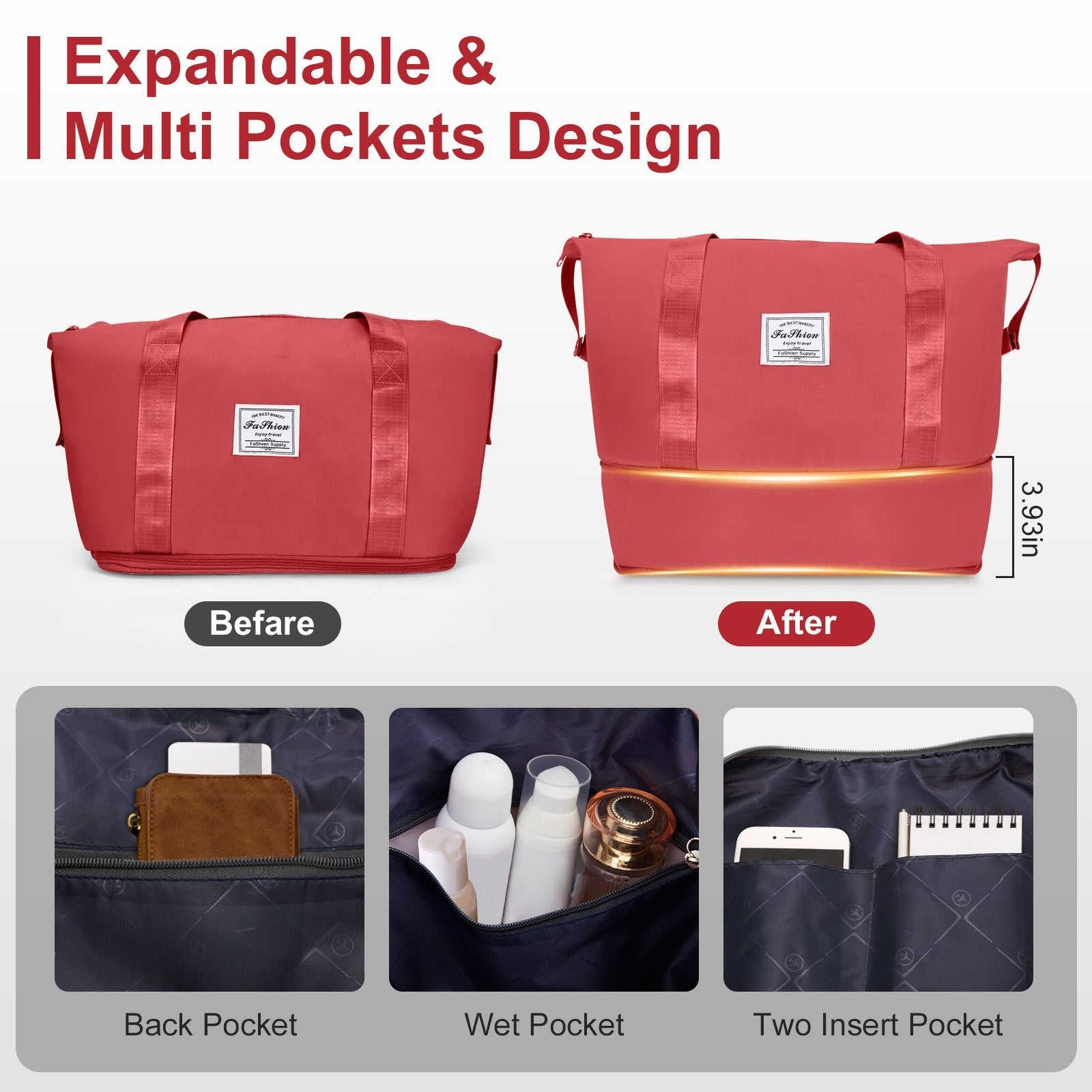 14-Piece ABS Hard Shell Luggage Set