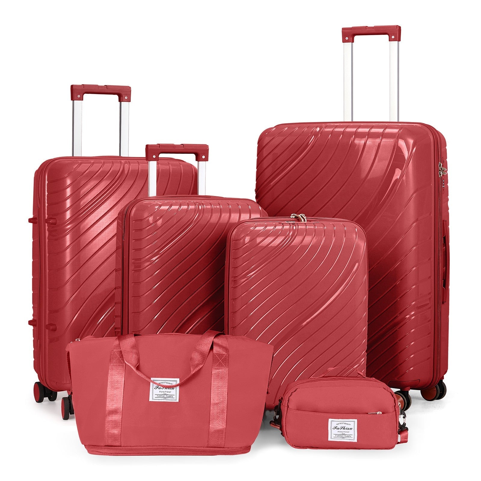14-Piece ABS Hard Shell Luggage Set